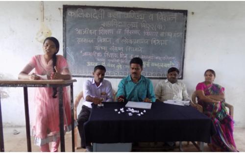 Student participation on the occasion of World Teacher Day